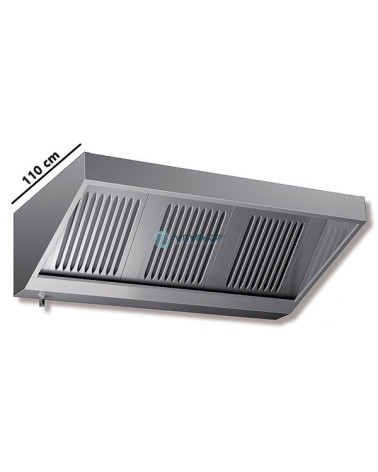 CAPPA A PARETE SNACK - PROFONDITÀ 110 NON MOTORIZZATA IN SENZA FARETTI