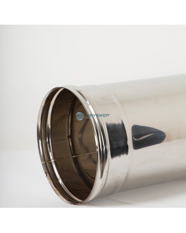 TUBO LUNGHEZZA 500 MM MONOTEC IN ACCIAIO