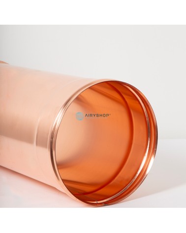 Tubo canna fumaria in rame monotec - Lunghezza 50cm - Accessori per la ventilazione