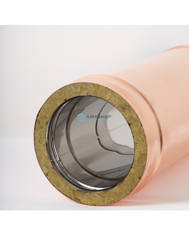 TUBO LUNGHEZZA 500 MM TERMOTEC IN RAME