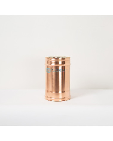 Tubo Canna Fumaria in Rame Termotec Lunghezza 330mm