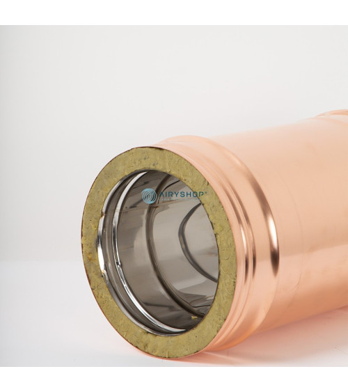 TUBO LUNGHEZZA 330 MM TERMOTEC IN RAME