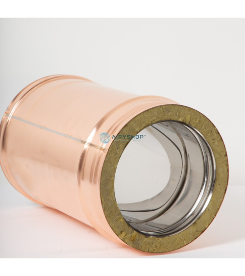 TUBO LUNGHEZZA 330 MM TERMOTEC IN RAME