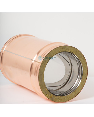 TUBO LUNGHEZZA 330 MM TERMOTEC IN RAME