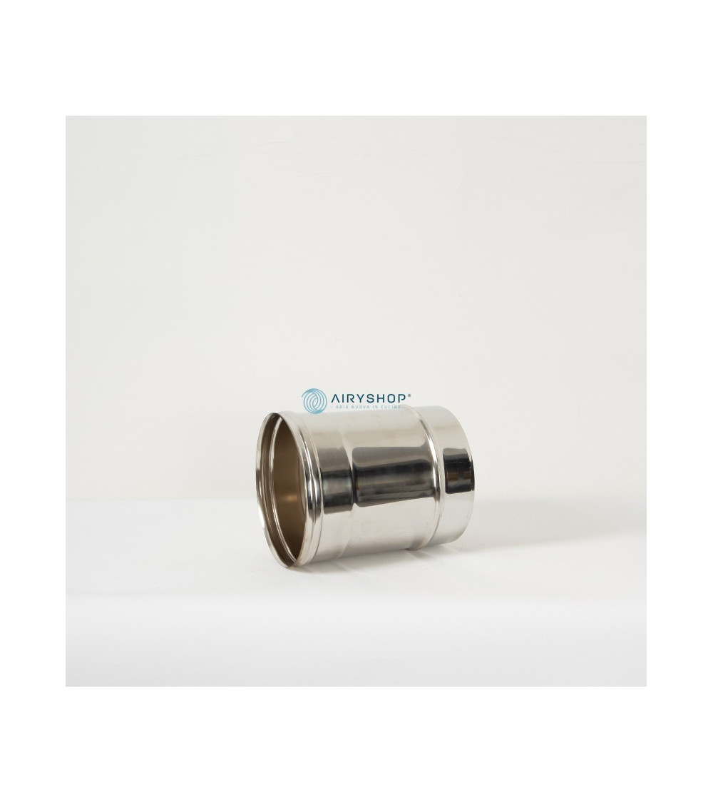 Tubo Canna Fumaria in Acciaio Monotec Lunghezza 250mm