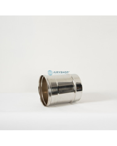 Tubo Canna Fumaria in Acciaio Monotec Lunghezza 250mm