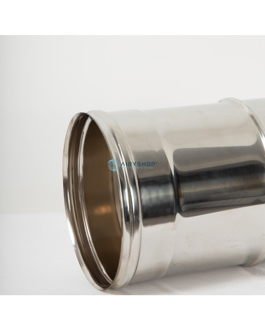 TUBO LUNGHEZZA 250 MM MONOTEC IN ACCIAIO