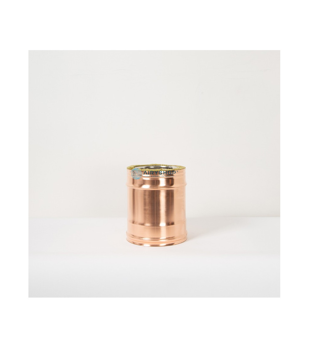 Tubo Canna Fumaria in Rame Termotec da 25Cm