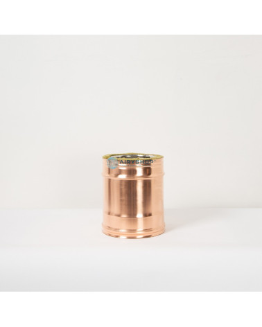 Tubo Canna Fumaria in Rame Termotec da 25Cm