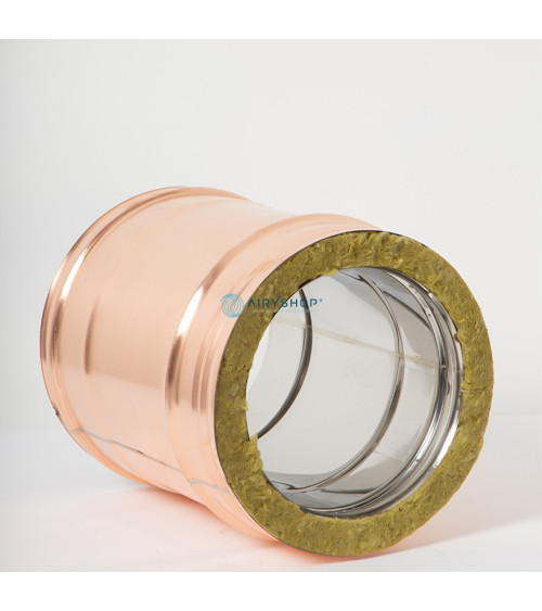 TUBO LUNGHEZZA 250 MM TERMOTEC IN RAME