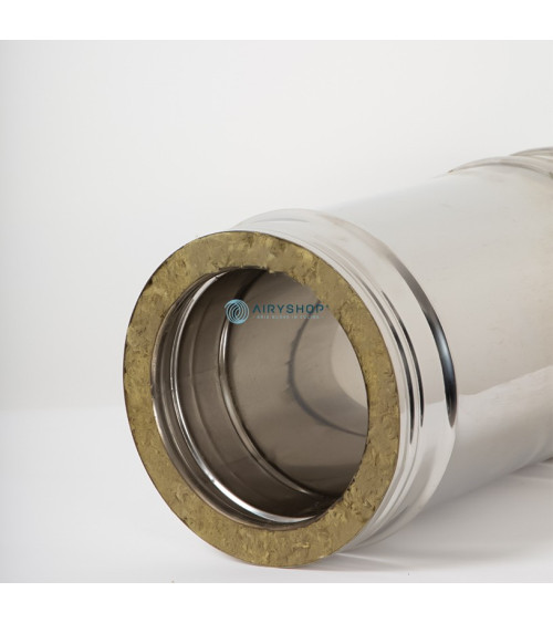 ELEMENTO TELESCOPICO 330-470 MM TERMOTEC IN ACCIAIO