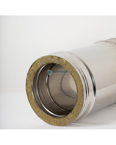 ELEMENTO TELESCOPICO 330-470 MM TERMOTEC IN ACCIAIO