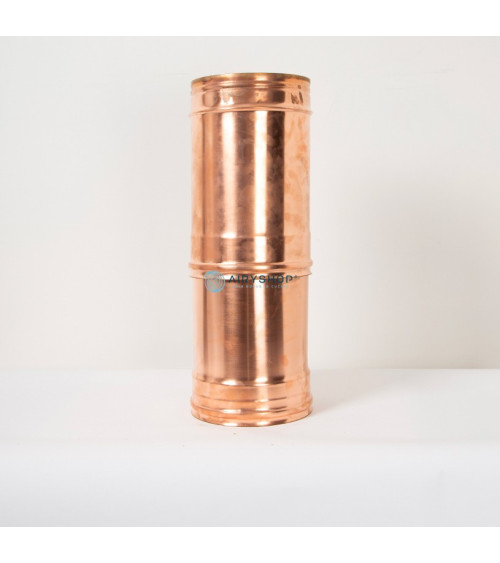 ELEMENTO TELESCOPICO 330-470 MM TERMOTEC IN RAME