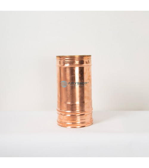 ELEMENTO TELESCOPICO 330-470 MM TERMOTEC IN RAME