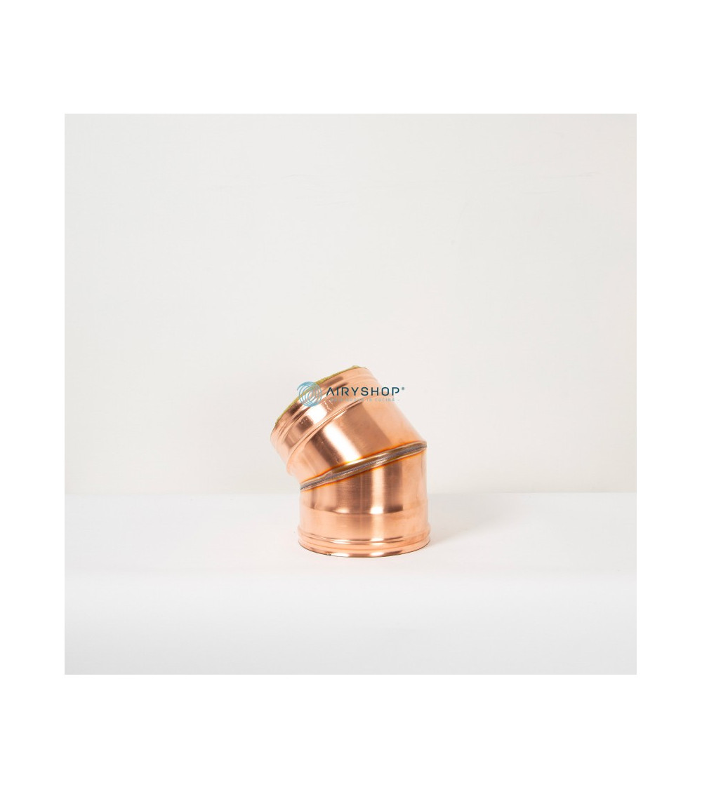 CURVA 45° TERMOTEC IN RAME