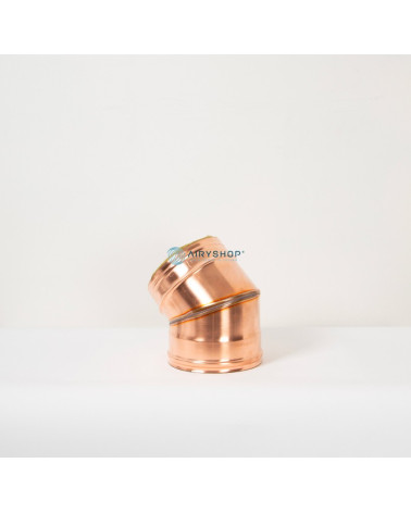 CURVA 45° TERMOTEC IN RAME