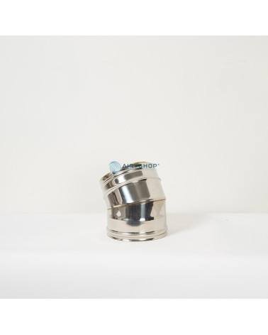 CURVA 30° TERMOTEC IN ACCIAIO