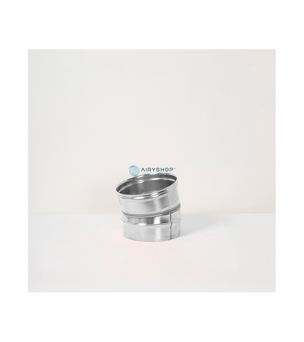 CURVA 15° MONOTEC IN ACCIAIO