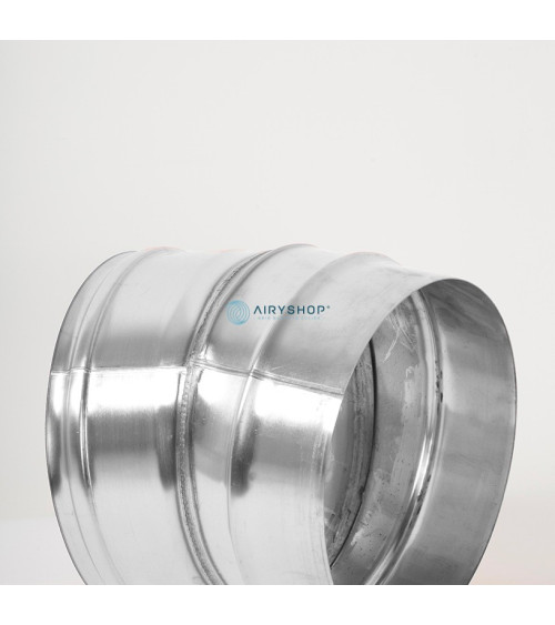 CURVA 15° MONOTEC IN ACCIAIO