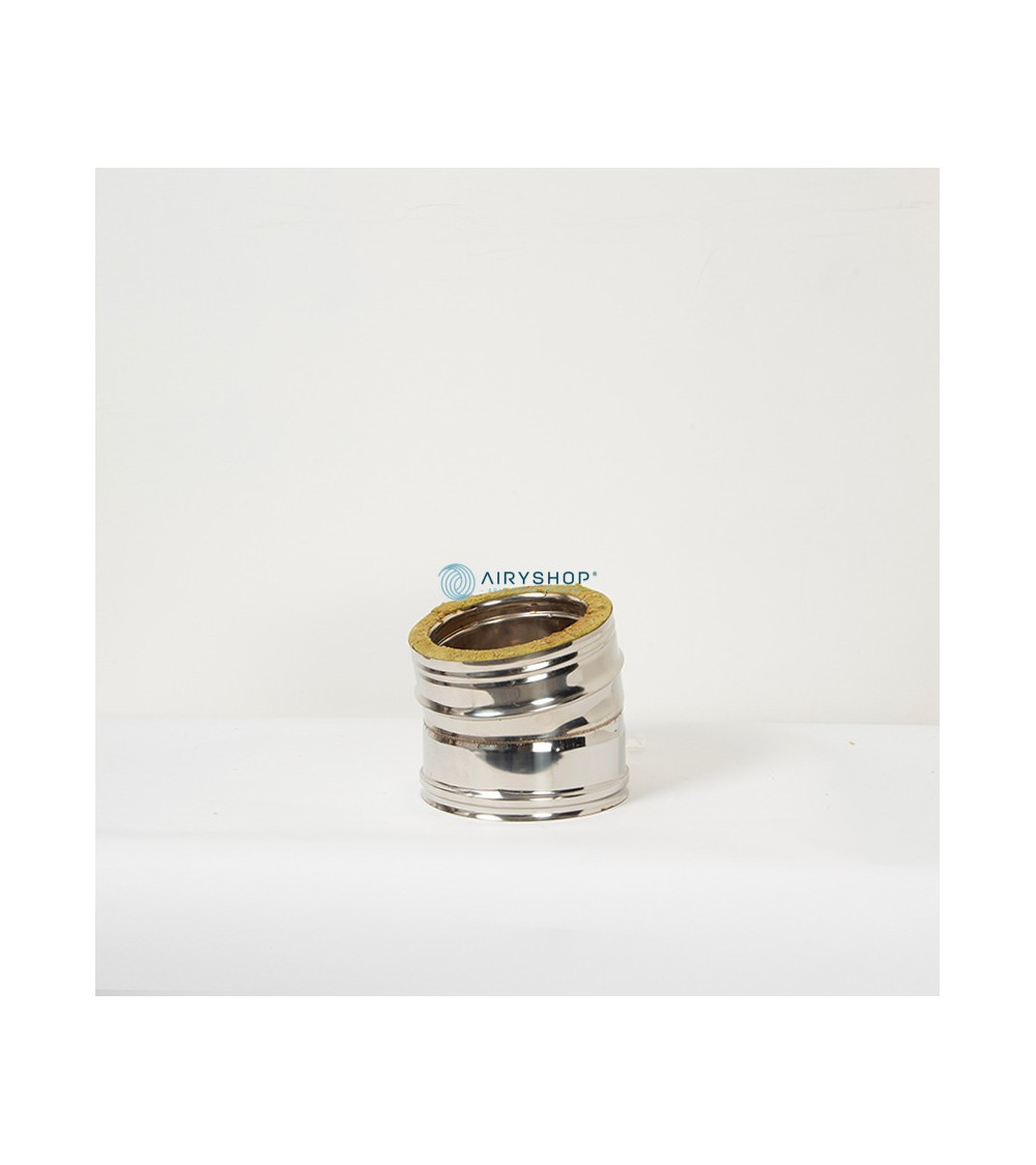 CURVA 15° TERMOTEC IN ACCIAIO