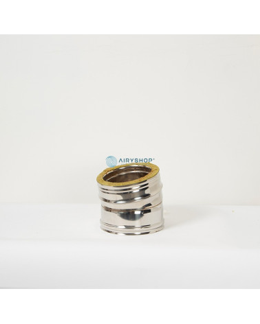 CURVA 15° TERMOTEC IN ACCIAIO