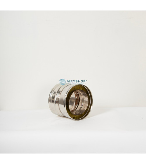 CURVA 15° TERMOTEC IN ACCIAIO