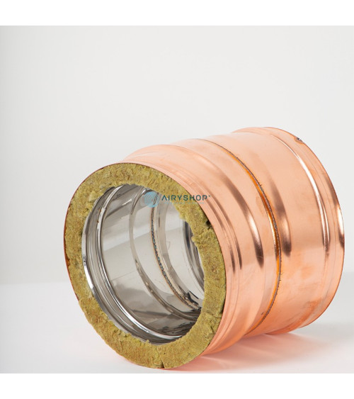CURVA 15° TERMOTEC IN RAME