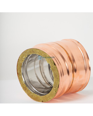 CURVA 15° TERMOTEC IN RAME