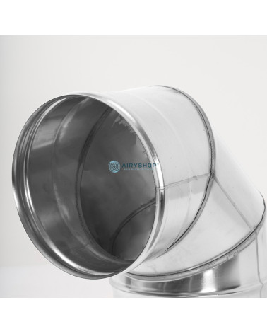 CURVA 90° MONOTEC IN ACCIAIO