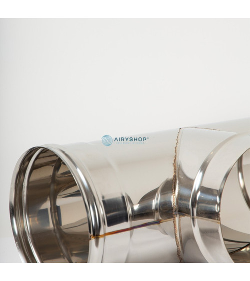 RACCORDO T 90° MONOTEC IN ACCIAIO