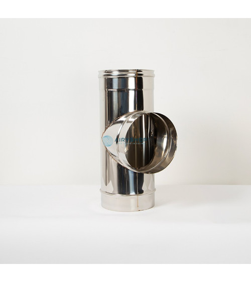 RACCORDO T 90° MONOTEC IN ACCIAIO