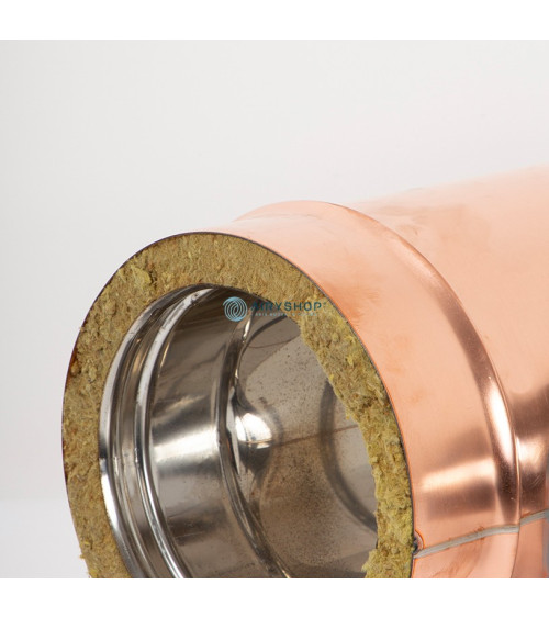 RACCORDO T 90° RIDOTTO TERMOTEC IN RAME