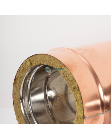 RACCORDO T 90° RIDOTTO TERMOTEC IN RAME