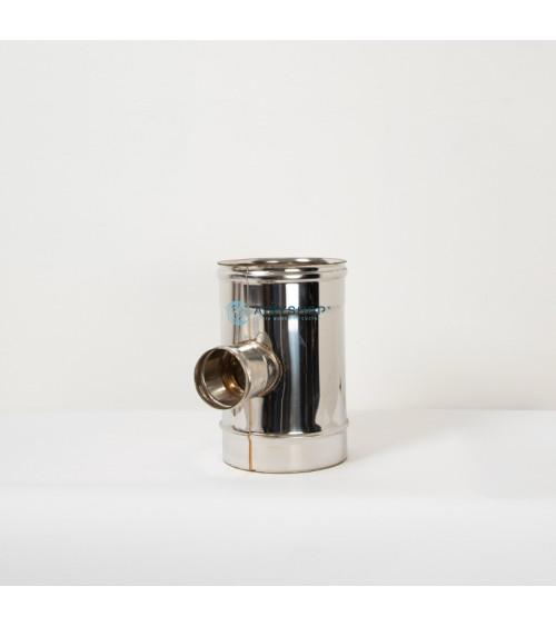 RACCORDO T 90° RIDOTTO MONOTEC IN ACCIAIO