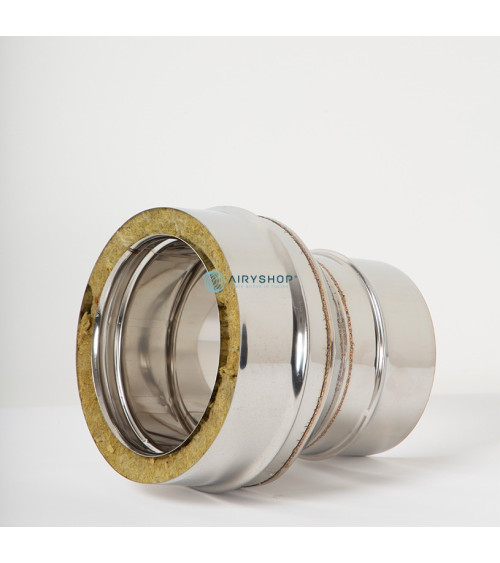 RIDUTTORE / MAGGIORATORE TERMOTEC IN ACCIAIO