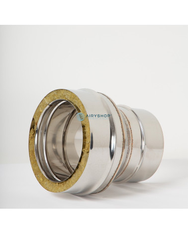 RIDUTTORE / MAGGIORATORE TERMOTEC IN ACCIAIO