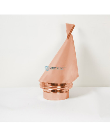 CAPPELLO PAPPAGALLO MONOTEC IN RAME