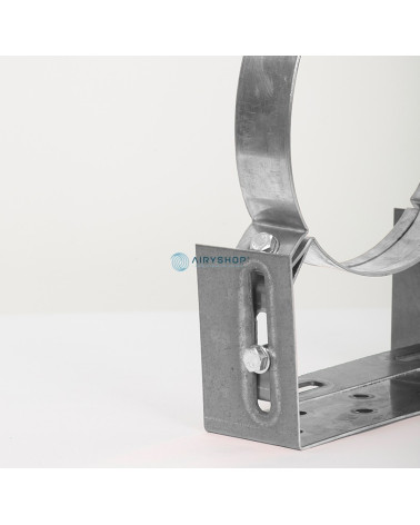 FASCETTA MURALE REGOLABILE MONOTEC IN ACCIAIO