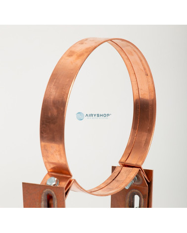 FASCETTA MURALE REGOLABILE MONOTEC IN RAME