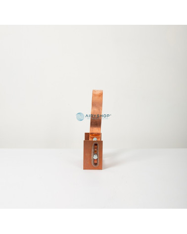 FASCETTA MURALE REGOLABILE TERMOTEC IN RAME